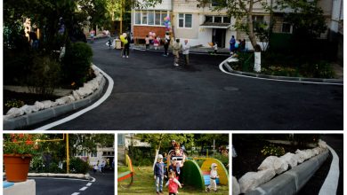 Photo of foto | Între timp, la Orhei: Cum arată curtea unui bloc de locuit, dată în exploatare de Ilan Șor?