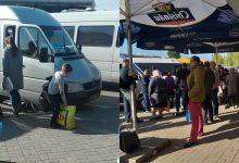 Photo of foto | La gările auto din Chișinău a început „sfânta sfințire a microbuzelor”. Zeci de călători așteaptă încheierea ritualului