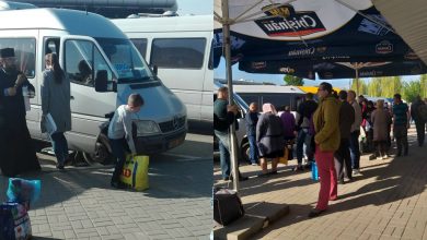 Photo of foto | La gările auto din Chișinău a început „sfânta sfințire a microbuzelor”. Zeci de călători așteaptă încheierea ritualului