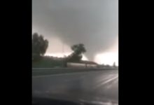 Photo of video | Fenomen extrem în Ucraina: O tornadă s-a format în timpul unei averse puternice