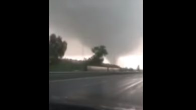 Photo of video | Fenomen extrem în Ucraina: O tornadă s-a format în timpul unei averse puternice