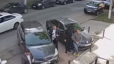 Photo of video | Momentul în care Andrei Tranga este escortat la audieri, surpins de o cameră de supraveghere