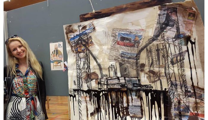 Photo of foto, video | O pictoriță din Republica Moldova, premiată la un simpozion internațional din Olanda