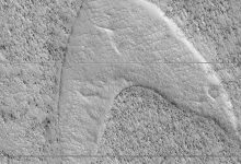 Photo of foto | NASA a descoperit pe Marte logoul Star Trek. Cum explică oamenii de știință formarea acestuia?