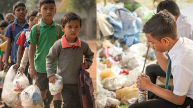 Photo of foto | Au schimbat banii pe plastic. O școală din India înmatriculează elevi în funcție de cât de multe deșeuri au reciclat