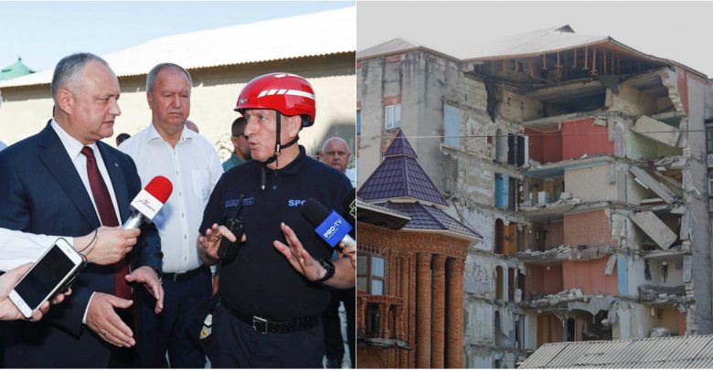Photo of foto | Dodon povestește despre cum a avut loc prăbușirea blocului de la Otaci. Ce a cauzat dărâmarea clădirii?