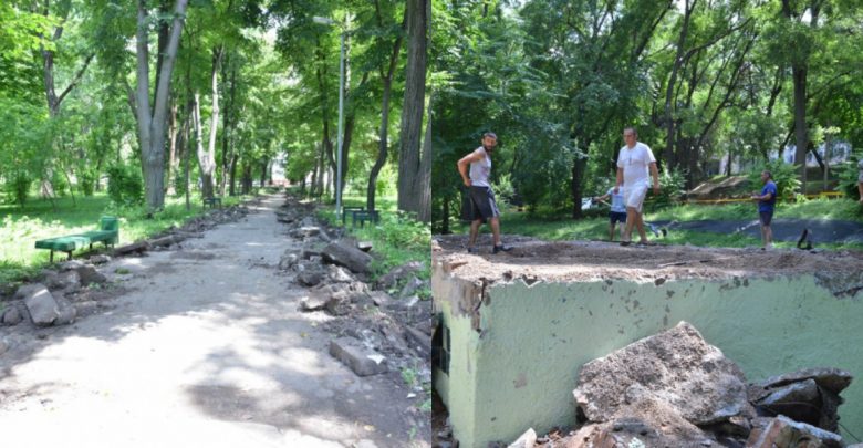 Photo of foto | O scenă, felinare și terenuri de fitness. Lucrările de renovare a Parcului Alunelul, în plină desfășurare