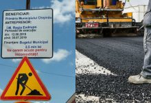 Photo of foto | Noi indicatoare pe străzile aflate în reparație: Arată și câți bani s-au alocat din buget pentru „craterele” din asfalt