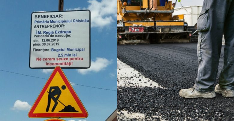 Photo of foto | Noi indicatoare pe străzile aflate în reparație: Arată și câți bani s-au alocat din buget pentru „craterele” din asfalt