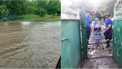 Photo of foto | Zeci de drumuri, locuințe și grădini, inundate de apă. La sudul țării, IGSU a intervenit în peste 20 de cazuri