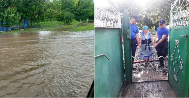 Photo of foto | Zeci de drumuri, locuințe și grădini, inundate de apă. La sudul țării, IGSU a intervenit în peste 20 de cazuri