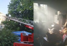 Photo of foto | Incendiu în sectorul Buiucani al capitalei. Trei autospeciale au luptat cu flăcările izbucnite în apartamentul unui bloc de locuit