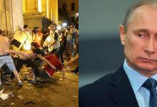 Photo of Putin interzice zborurile spre Georgia, după ce mii de persoane au ieșit în stradă pentru a protesta împotriva puterii considerate proruse