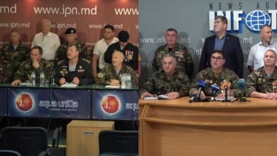 Photo of video | Veteranii războiului de pe Nistru, divizați în două tabere: Unii susțin Guvernul ACUM-PSRM, alții îl condamnă