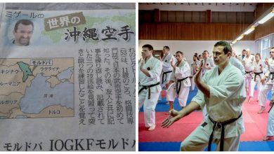 Photo of Presa din Japonia, despre un renumit instructor de karate din Moldova: „Antrenează-te din greu și vei fi fericit”