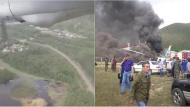 Photo of video | Tragedia aviatică de azi dimineață: Un pasager a filmat momentul în care avionul rus a lovit o casă și a luat foc