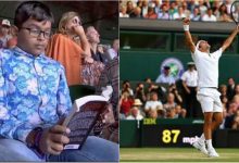 Photo of video | Meciul e important, dar de citit tot trebuie: Un băiețel a fost surprins în timp ce lectura la semifinala de la Wimbledon