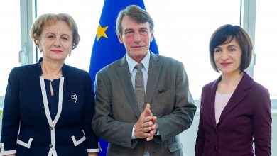 Photo of Sandu și Greceanîi au avut o întrevedere cu președintele Parlamentului European. David-Maria Sassoli urmează să ne viziteze țara