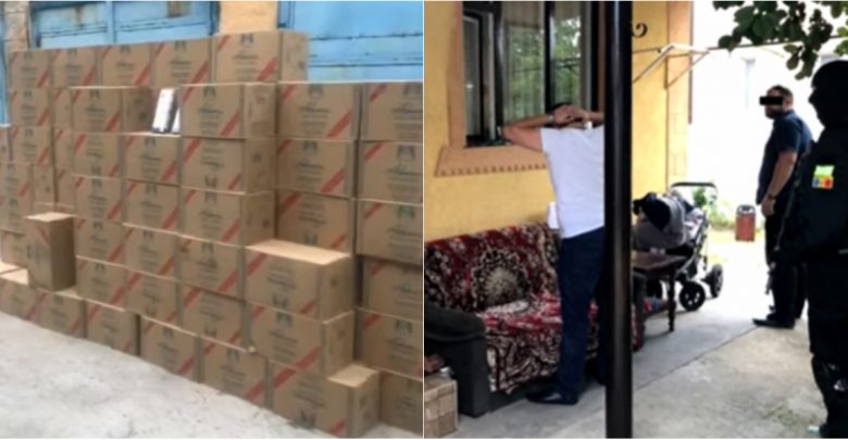 Photo of video | O afacere ilegală i-ar putea „costa” ani de pușcărie. Patru persoane, reținute după ce ar fi vrut să vândă neautorizat peste 1 milion de țigări