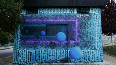 Photo of foto | Artista moldoveancă iZZY iZVNE surprinde din nou. A pictat în 3D, alături de 70 de pictori street-art, la un festival din Portugalia
