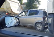 Photo of foto | „S-au sărutat” fără să vrea. Două camioane și o Toyota, implicate într-un accident în lanț la Ciocana