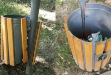 Photo of foto | Lupta fără sens a chișinăuienilor. Urnele instalate în parcul „Butoiaș” au fost vandalizate