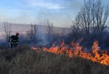 Photo of Incendiu la o fostă bază de petrol din Basarabeasca. Focul a mistuit șase hectare de iarbă uscată
