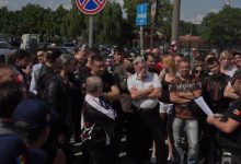 Photo of video | Protest la IGP: Șoferii cer investigarea accidentului în care a fost implicată o mașină de poliție, iar un motociclist a murit