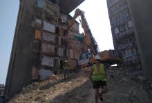 Photo of Blocul de la Otaci a fost demolat în totalitate. Muncitorii încep evacuarea deușeurilor