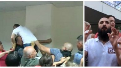 Photo of video | Cum a fugit Gheorghe Petic din sala de judecată? Subordonații lui Năstase au fost blocați de susținători ai Platformei DA