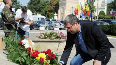 Photo of foto | Usatîi, alături de Grigorișin la manifestațiile de Ziua Independenței de la Bălți: Trebuie să păstrăm Republica Moldova pentru generațiile viitoare