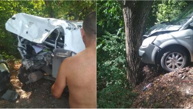 Photo of video | Accident în lanț la Chișinău: Cinci mașini ar fi fost făcute zob din cauza unei manevre nereușite