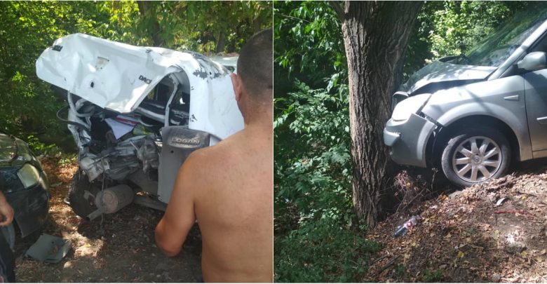 Photo of video | Accident în lanț la Chișinău: Cinci mașini ar fi fost făcute zob din cauza unei manevre nereușite