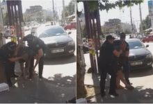 Photo of video | Un bărbat, imobilizat și reținut după ce ar fi vândut nuci pe stradă. Cum explică poliția cele întâmplate?