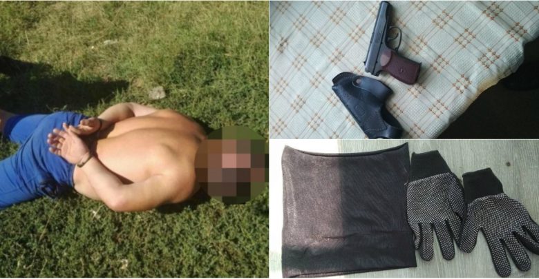 Photo of video | Cu cagule pe cap, ar fi legat paznicul pentru a sustrage un telefon. Fapta nechibzuită la care ar fi recurs doi bărbați din Ceadîr-Lunga