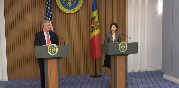 Photo of video | Consilierul lui Trump pentru securitate, în Moldova. Sandu: „Vom deveni un partener stabil”