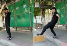 Photo of video | Și-ar fi lăsat nervii să-l stăpânească: Un bărbat, surprins cum vandalizează o stație din sectorul Botanica