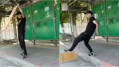 Photo of video | Și-ar fi lăsat nervii să-l stăpânească: Un bărbat, surprins cum vandalizează o stație din sectorul Botanica
