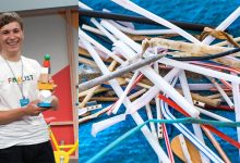 Photo of video | Grija pentru planetă i-a adus 50.000 de dolari de la Google. Un tânăr, premiat pentru că a inventat soluția de eliminare a plasticului din apă