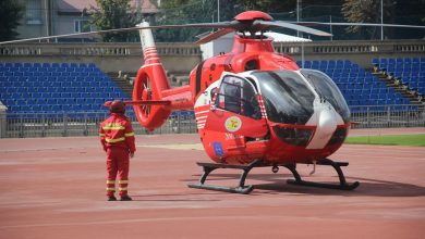 Photo of foto | Un bărbat, adus cu elicopterul de la Rîșcani în capitală după ce a suferit într-un accident rutier