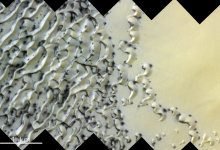 Photo of foto | Dune albe în formă de semilună și cratere imense: Agenția Spațială Europeană a publicat noi imagini de pe Marte