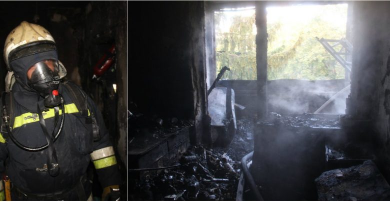 Photo of foto | Au întâmpinat dimineața cu flăcări: Un incendiu a izbucnit într-un bloc din capitală
