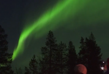 Photo of video | Cerul Laponiei a devenit verde: Aurora Boreală „a valsat” printre stele câteva zile