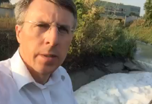 Photo of video | Dorin Chirtoacă susține că Stația de Epurare nu funcționează: „Vă salut din mijlocul râului Bâc”