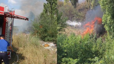 Photo of foto | Un nou incendiu de vegetație în capitală: Pompierii luptă cu flăcările ce au curpins 100 de hectare de iarbă uscată în sectorul Râșcani