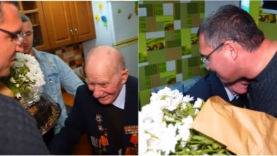 Photo of video | Renato Usatîi a surprins un veteran din Fălești la aniversarea sa de 94 de ani. Cum a reacționat bătrânul?