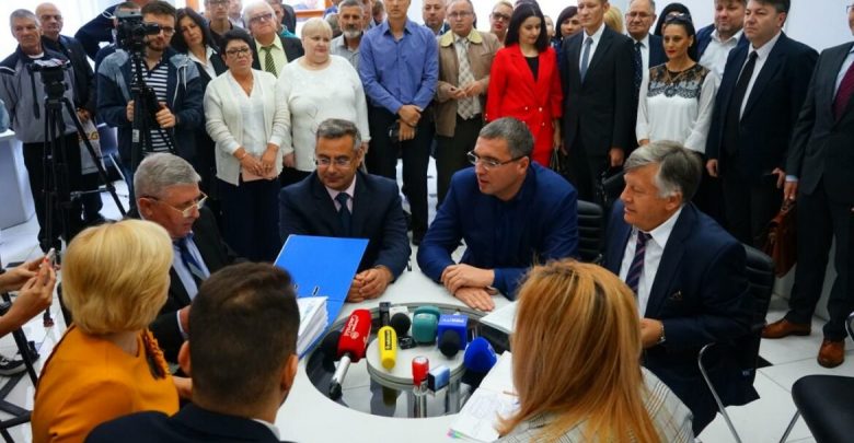 Photo of video | Partidul Nostru s-a înregistrat în cursa electorală pentru funcțiile de primar al capitalei și de aleși în CMC