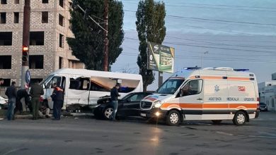 Photo of foto | Un microbuz de rută din capitală a fost implicat într-un accident grav. Sunt răniți