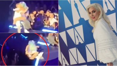 Photo of video | Moment jenant pentru Lady Gaga. Artista a ieșit pe scenă să cânte, dar s-a ales cu o căzătură zdravănă