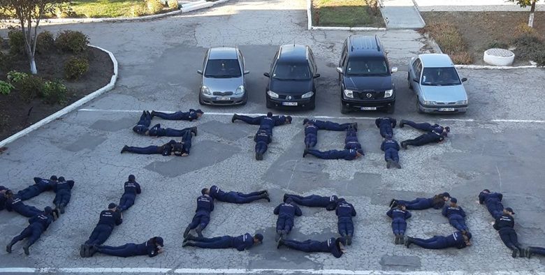 Photo of foto | S-au înviorat ca să salveze vieți. Discipolii Centrului de Excelență în Securitatea Frontierei s-au alăturat campaniei „Stop alcool la volan”